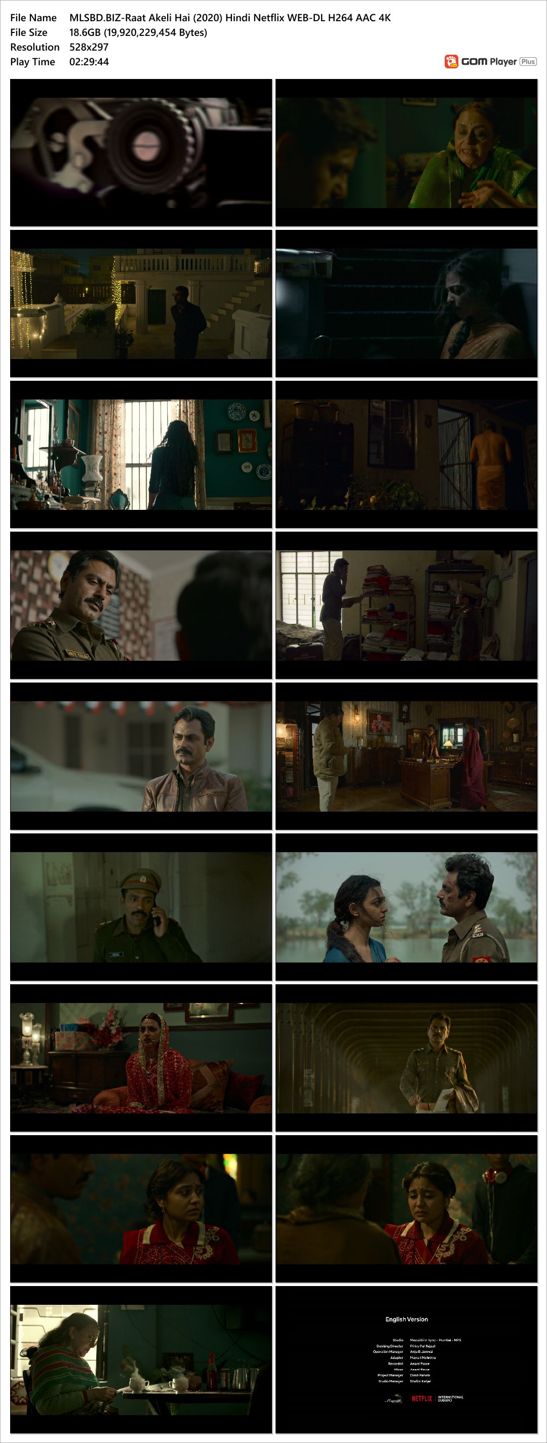 Raat Akeli Hai (2020)