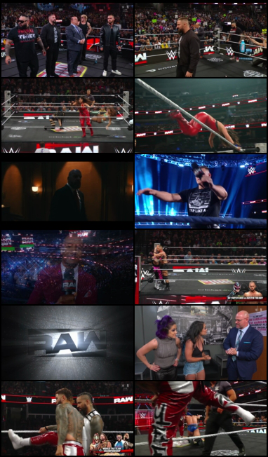  WWE Monday Night Raw 29th December 2025 480p HDRip x264 Full WWE Show [600MB] Full Movie Download screenshot