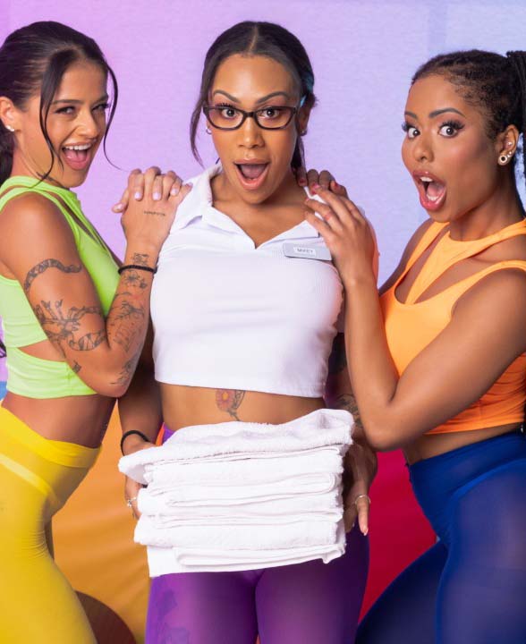 Lesbians Level Up Their Workout (2026) Brazzers English Short Film 720p HDRip 200MB Download